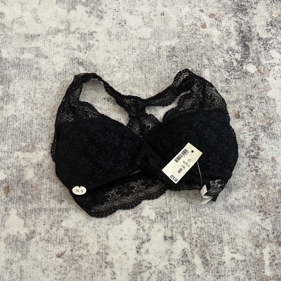 Aeropostale Black Lace Bralette - Picture 1 of 1